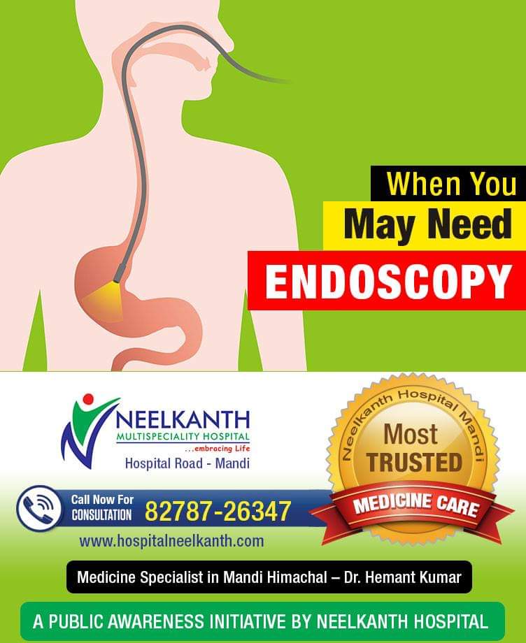 Endoscopy : – Symptoms, Procedure, & Treatment